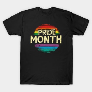 PRIDE MONTH, LGBTQ, equality, retro vinatage T-Shirt